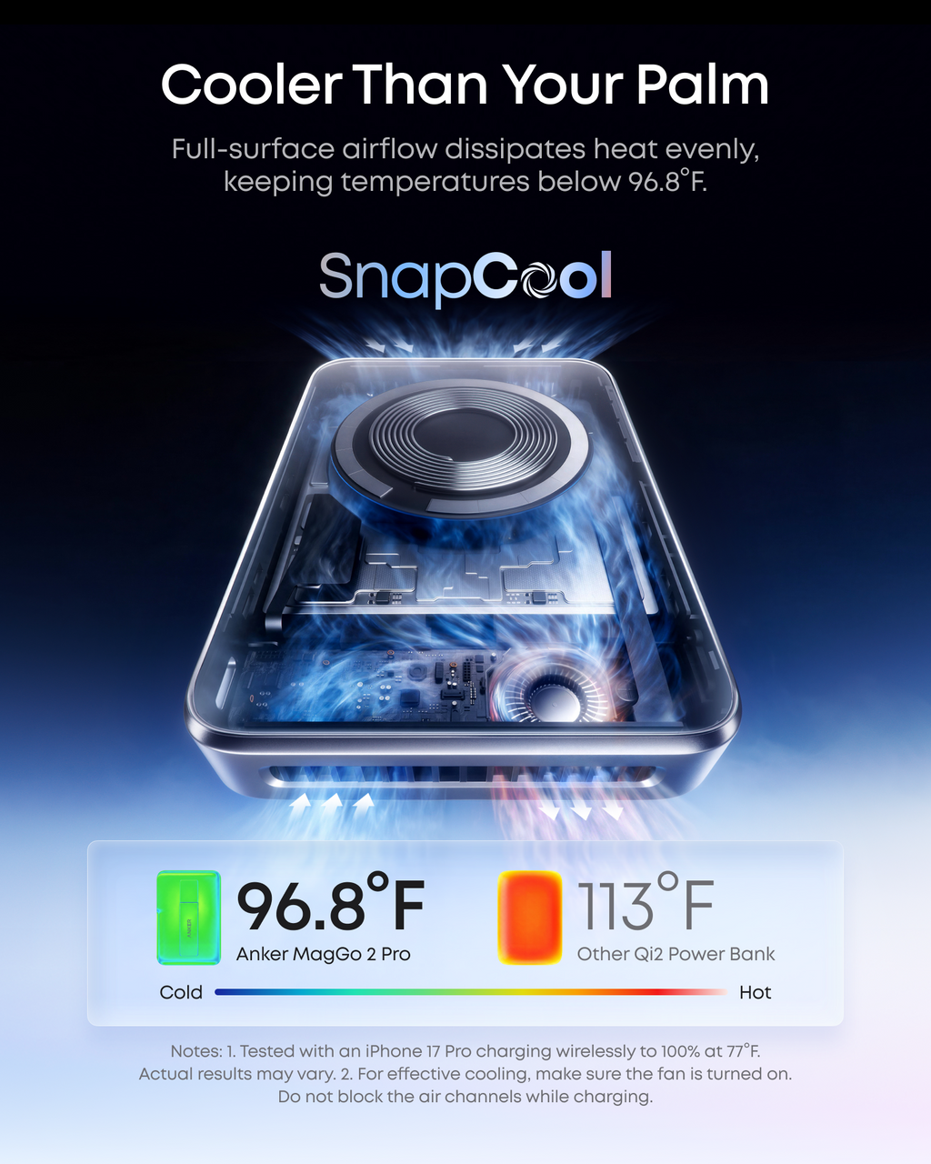Member Exclusive | Anker MagGo 2 Pro Magnetic Power Bank (10K, Qi2 25W, Active Cooling)