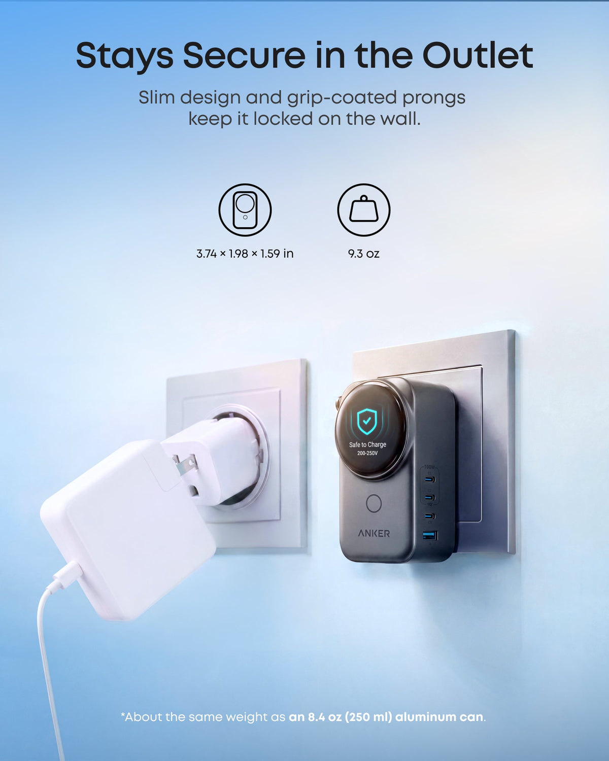Anker Universal Charger (4-in-1, 100W, Smart Display, 1 - Pack)