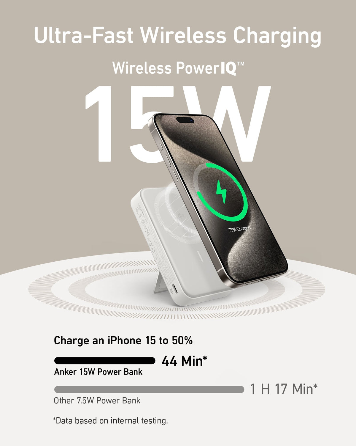 Refurbished Anker MagGo Power Bank (10K)