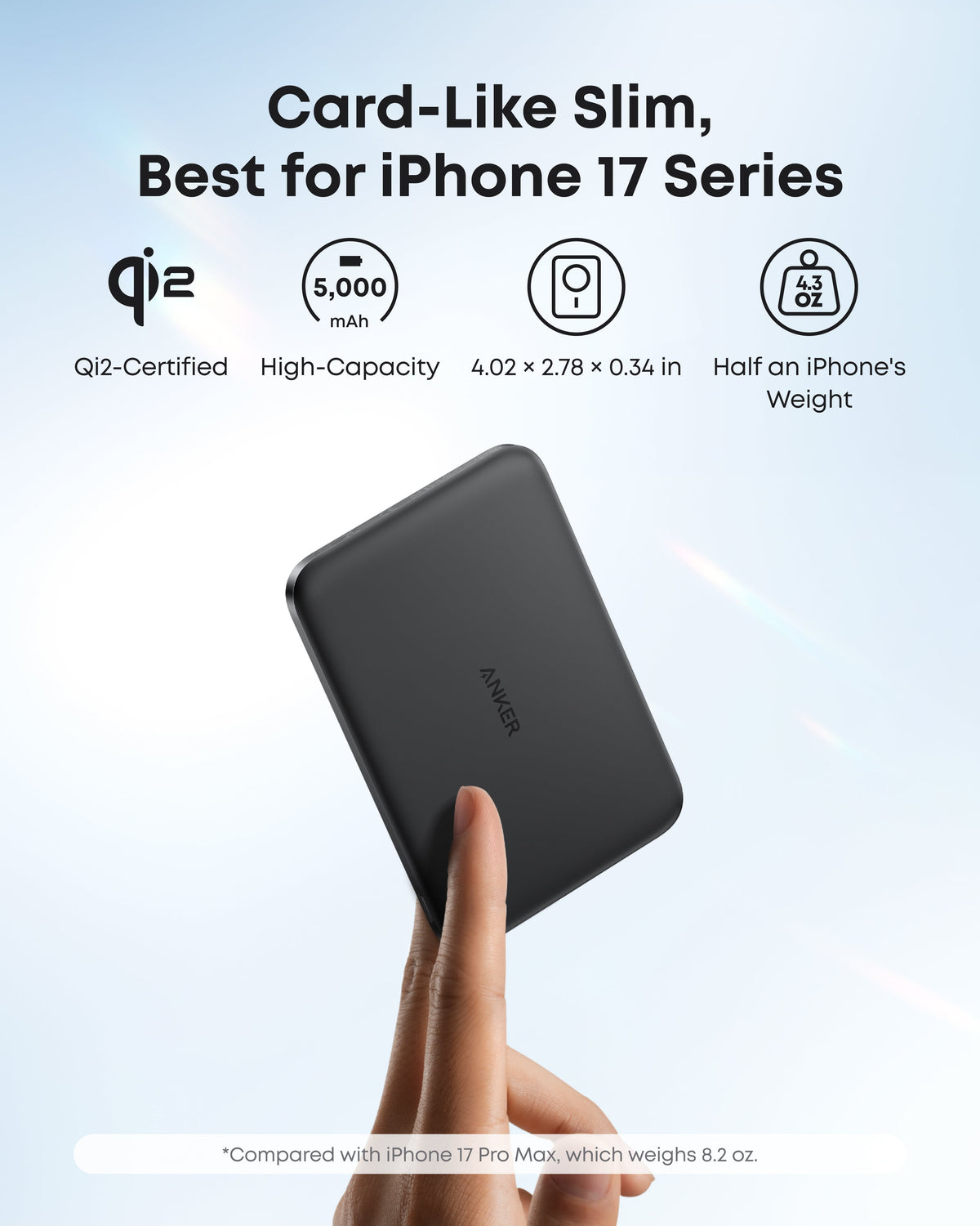 Anker Nano Power Bank Bundle (5K, MagGo, Slim, 2-Pack)