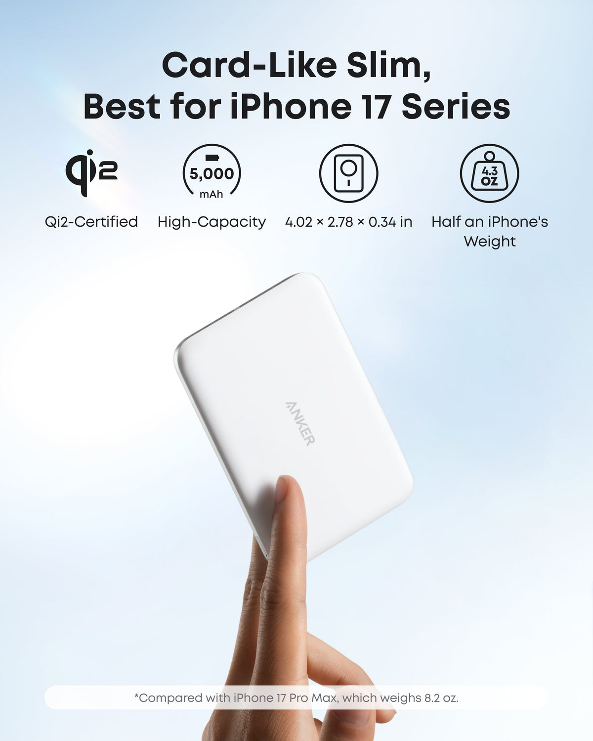 Anker Nano Power Bank Bundle (5K, MagGo, Slim, 2-Pack)