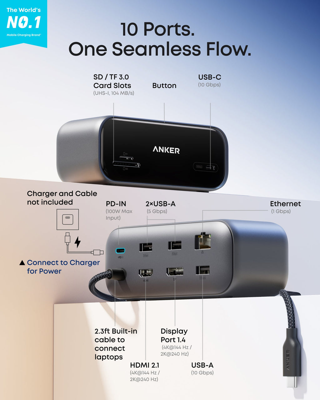 Anker Desktop USB-C Hub