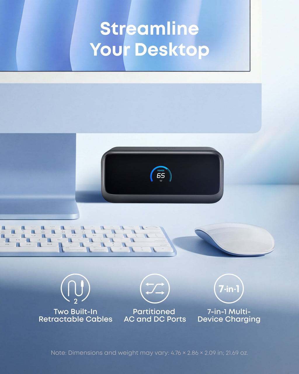 Anker Nano Docking Station, Anker Nano Charging Station, and Anker HDMI Cable