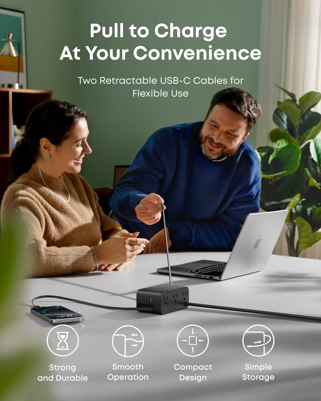 Anker Nano Docking Station, Anker Nano Charging Station, and Anker HDMI Cable