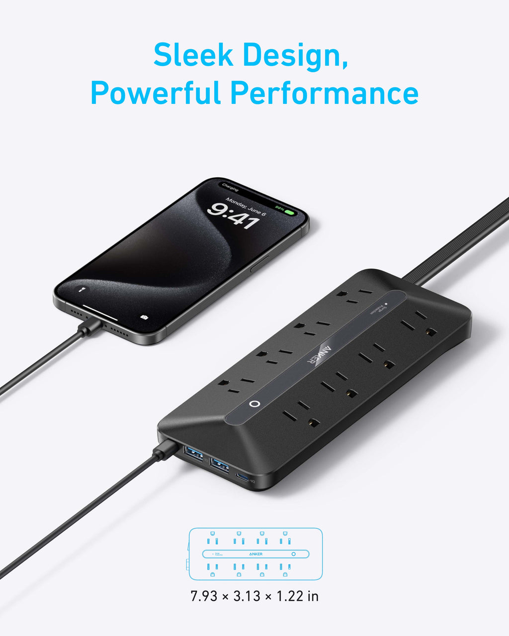 Anker USB Power Strip (12-in-1, 35W)