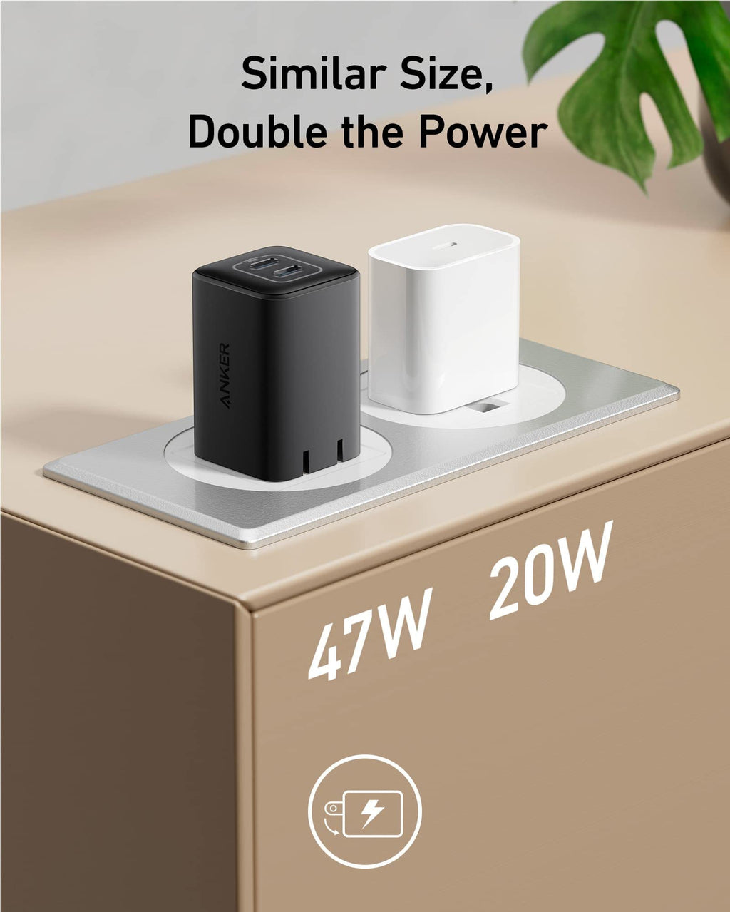 Anker <b>523</b> Charger (Nano 3, 47W, 2-pack)