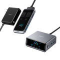 Bundle kit:Anker Prime Charger (250W, 6 Ports, GaNPrime) and Charging Station (8-in-1, 240W)